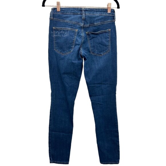 Universal Thread Stretch Mid Rise Skinny Denim Jeans Size 25 - Picture 4 of 7
